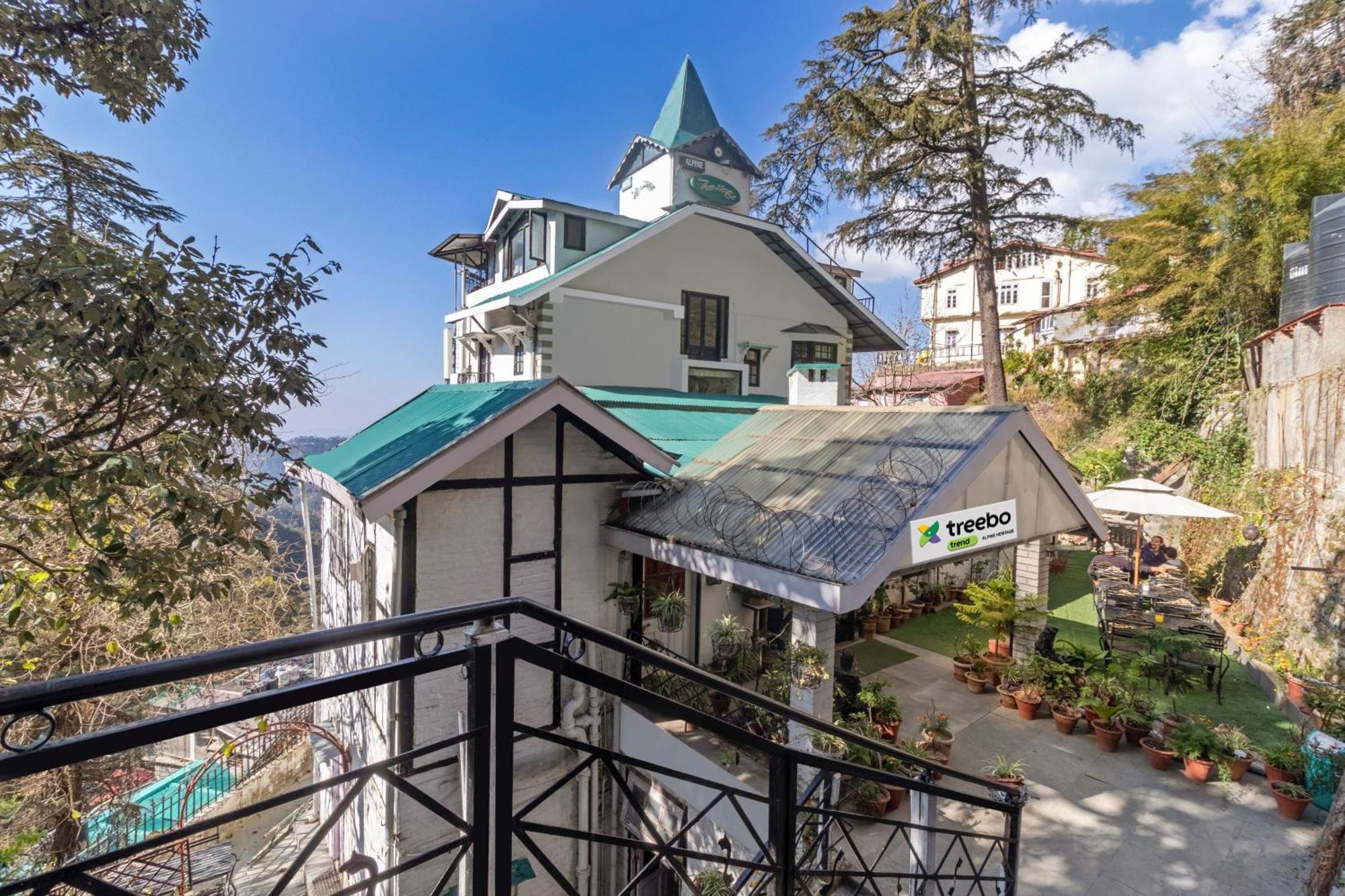 Treebo The Alpine Heritage Residency Hotel Shimla Exterior foto